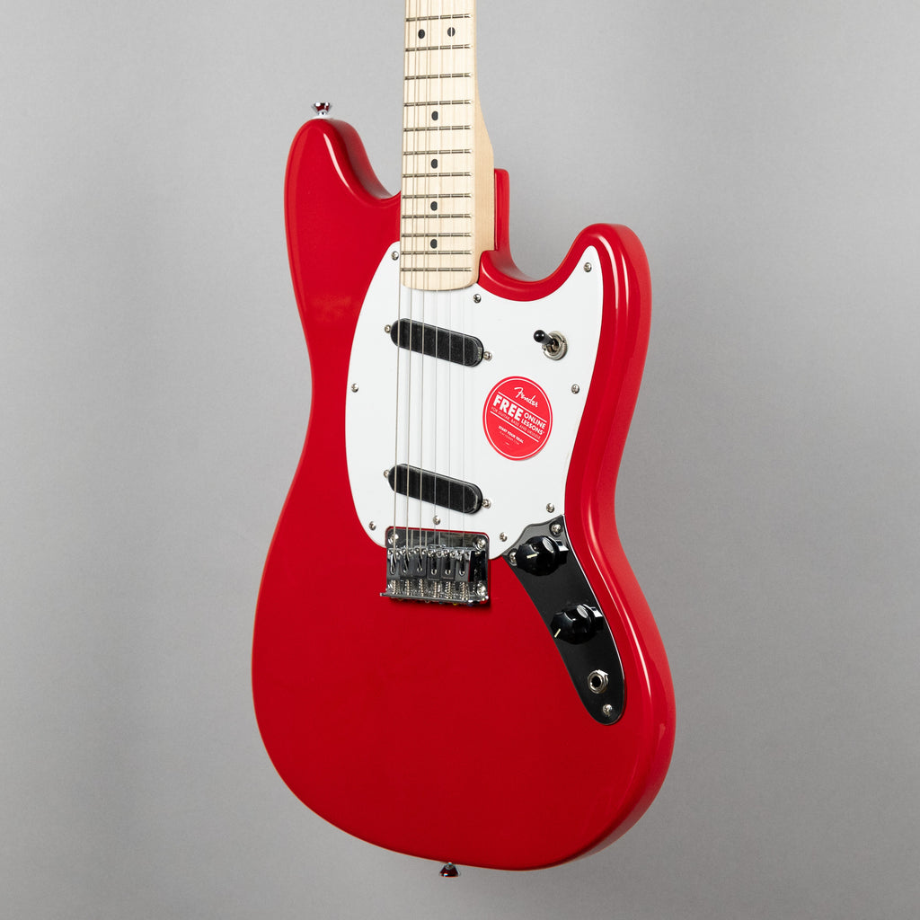 Squier Sonic Mustang, Torino Red