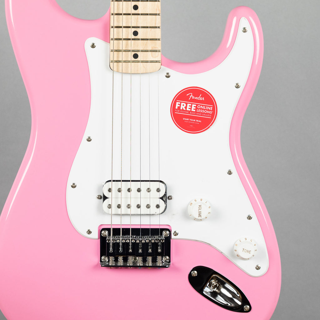 Squier Sonic Stratocaster HT H, Maple Fingerboard, Flash Pink