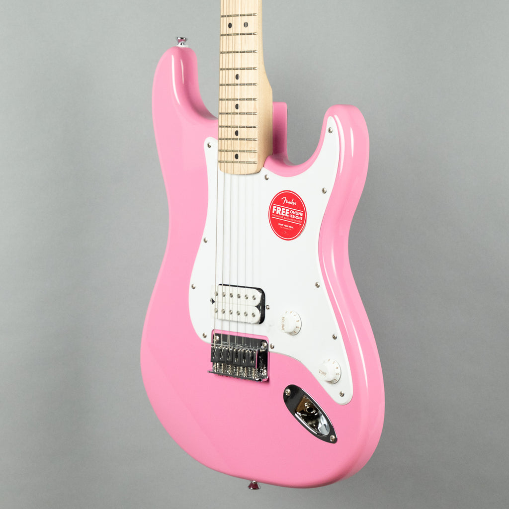 Squier Sonic Stratocaster HT H, Maple Fingerboard, Flash Pink