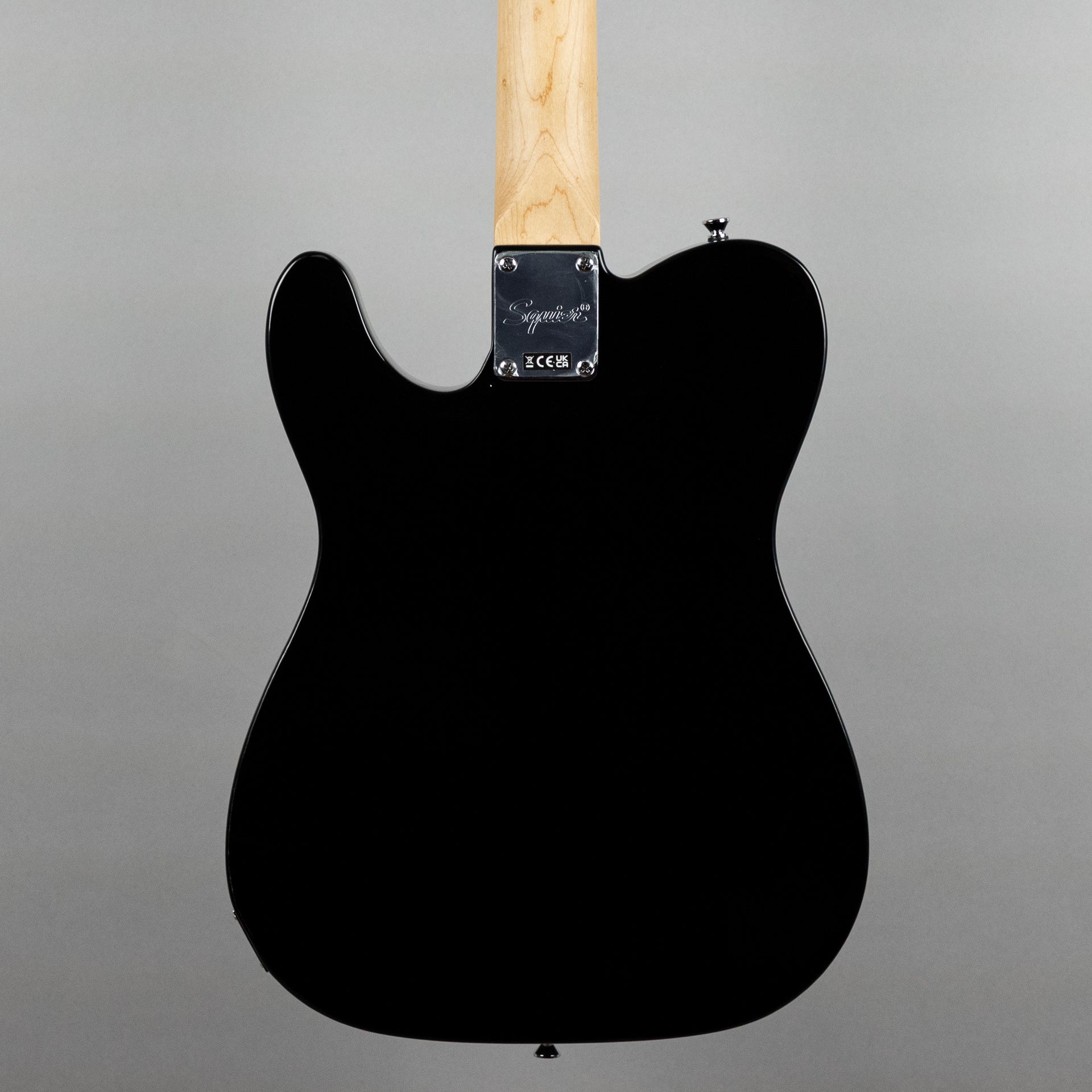 Squier Sonic Telecaster, Maple Fingerboard, White Pickguard, Black