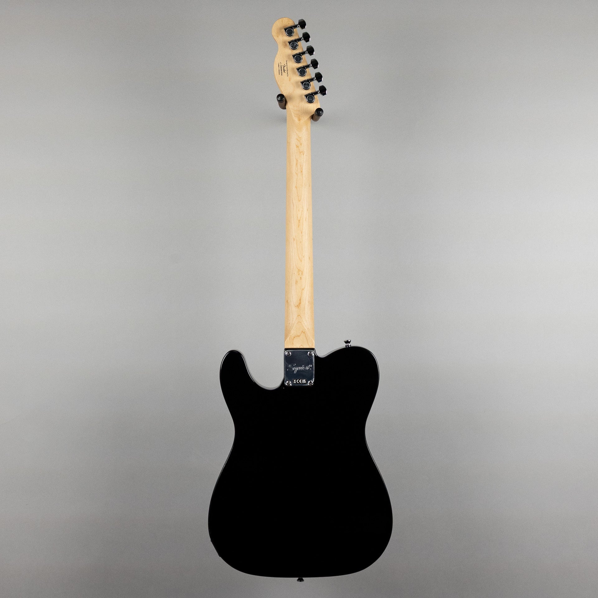 Squier Sonic Telecaster, Maple Fingerboard, White Pickguard, Black