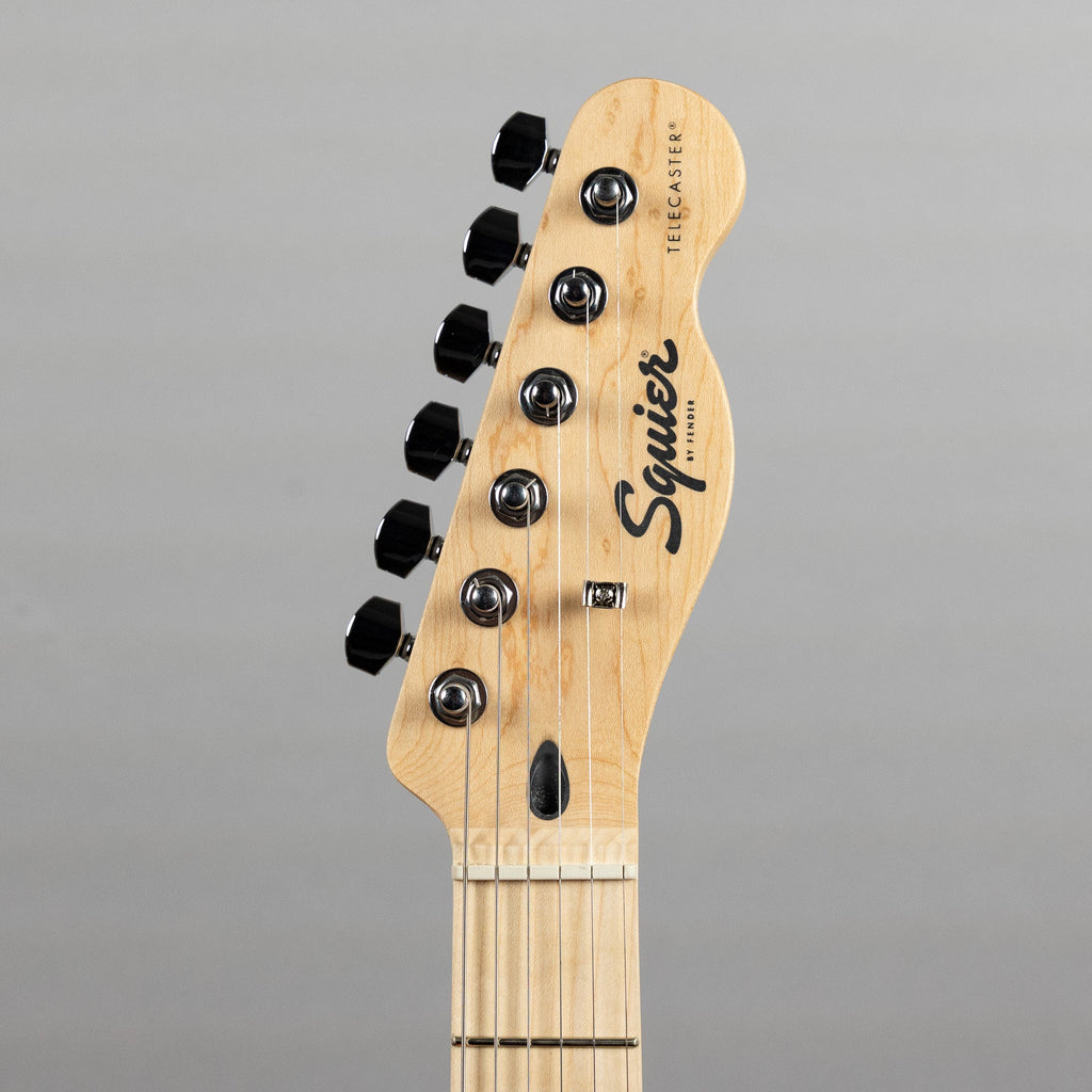 Squier Sonic Telecaster, Maple Fingerboard, White Pickguard, Black