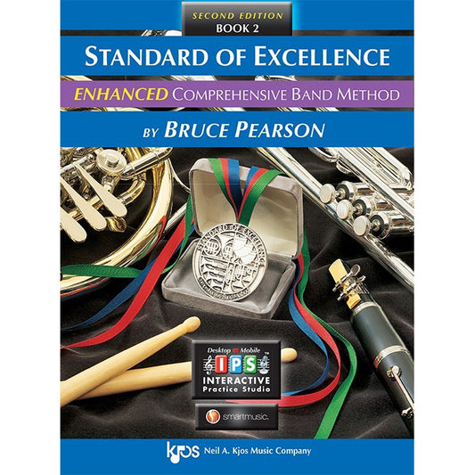 Standard of Excellence Enhanced 2nd Edition Baritone BC Book 2