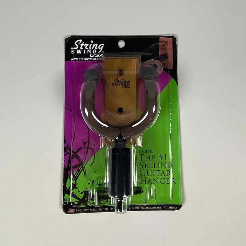 String Swing CC01K Guitar Wall Mount for Acoustic & Electric Guitars