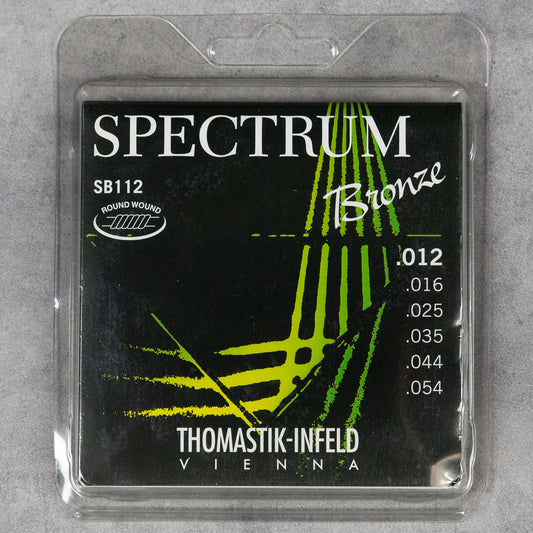Thomastik Spectrum Bronze Acoustic Guitar Strings, Med-Light, 12-54