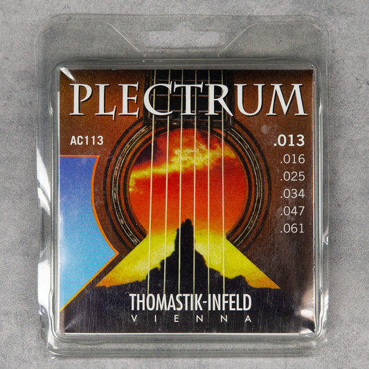 Thomastik Plectrum Hybrid Acoustic Guitar Strings, Medium, 13-61