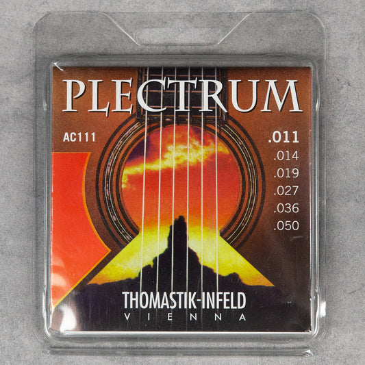 Thomastik Plectrum Hybrid Acoustic Guitar Strings, Light, 11-50