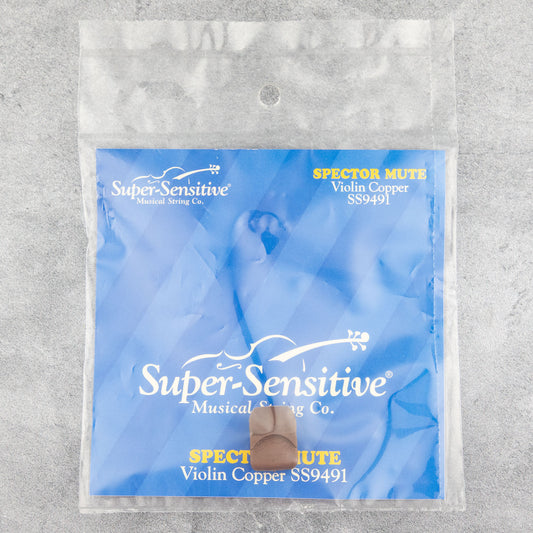 Super-Sensitive Copper Violin Spector Mute