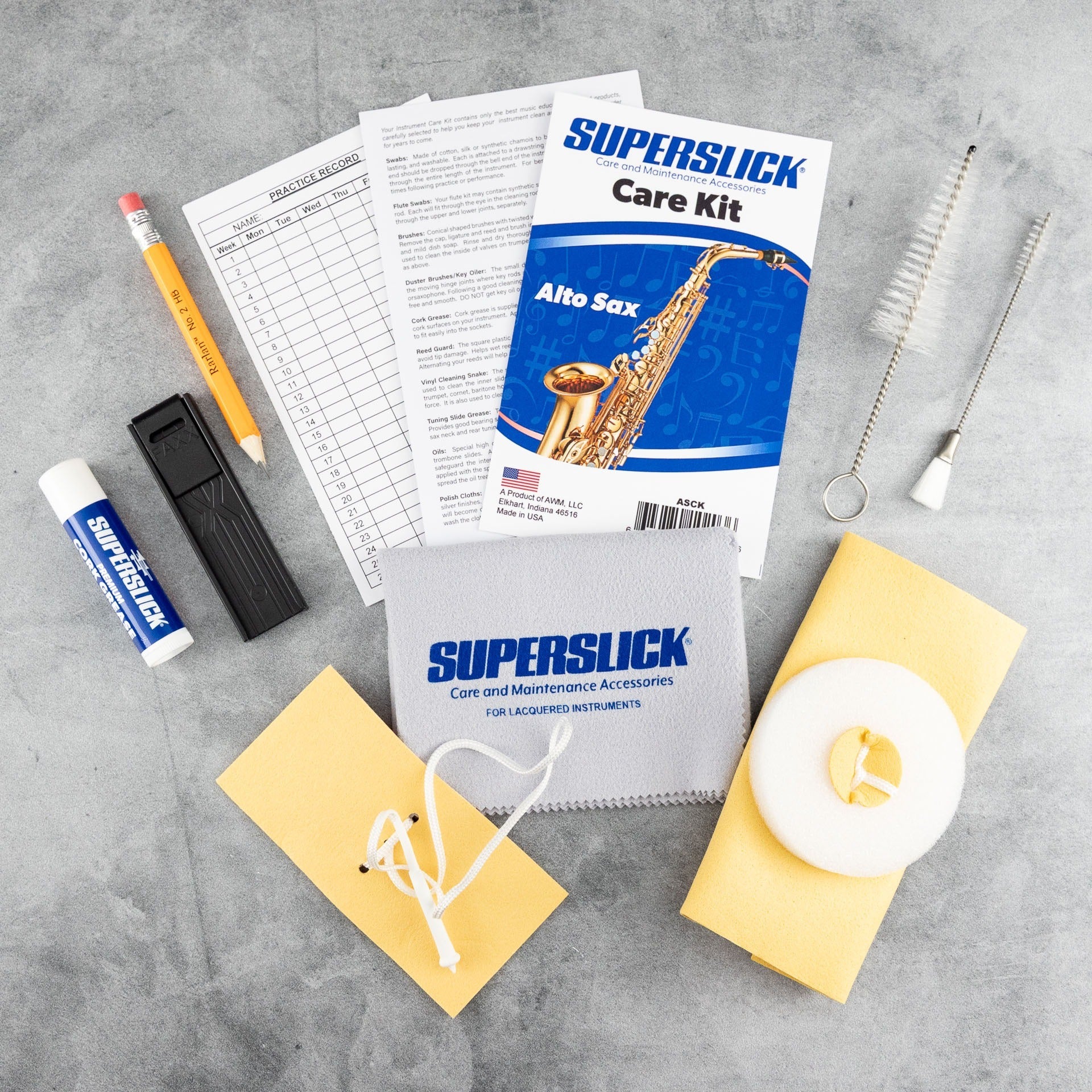 Superslick Alto Sax Care Kit
