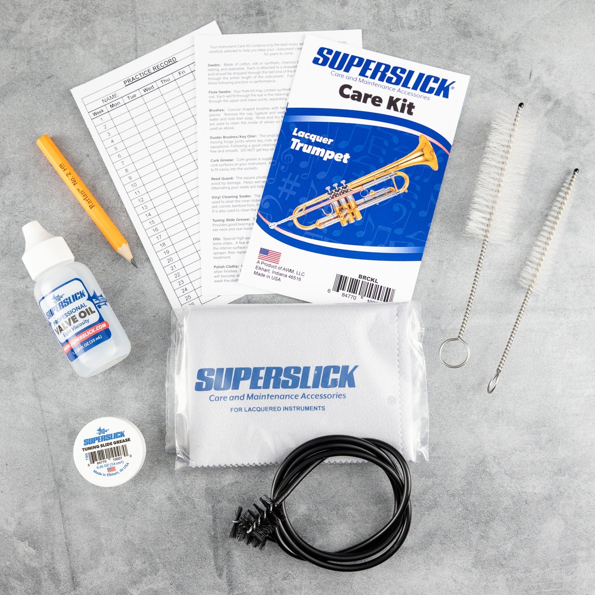 Superslick Trumpet Care Kit