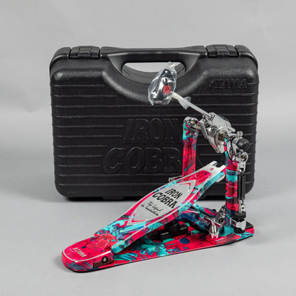 TAMA 50th Anniversary HP900PMCS Power Glide Single Pedal, Coral Swirl