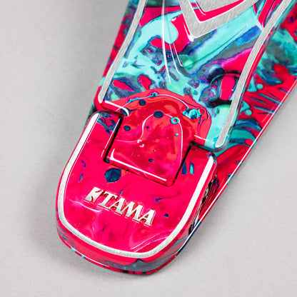 TAMA 50th Anniversary HP900PMCS Power Glide Single Pedal, Coral Swirl