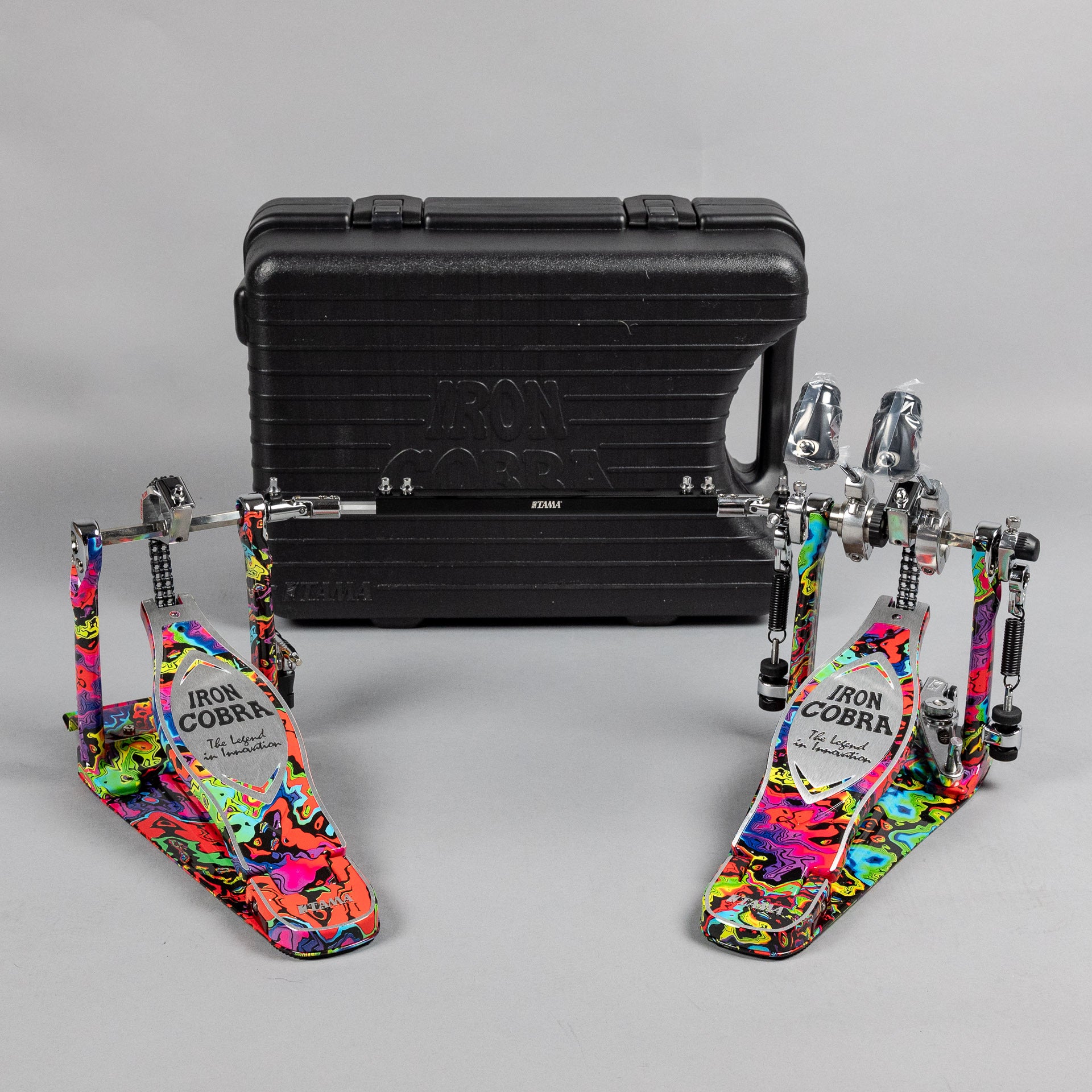 TAMA 50th Anniversary HP900PWMPR Power Glide Twin Pedal
