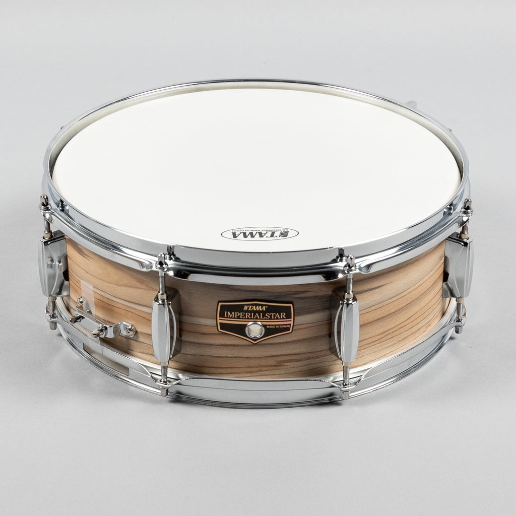 Tama 14" x 5" Imperialstar Snare Drum, Zebrawood Wrap