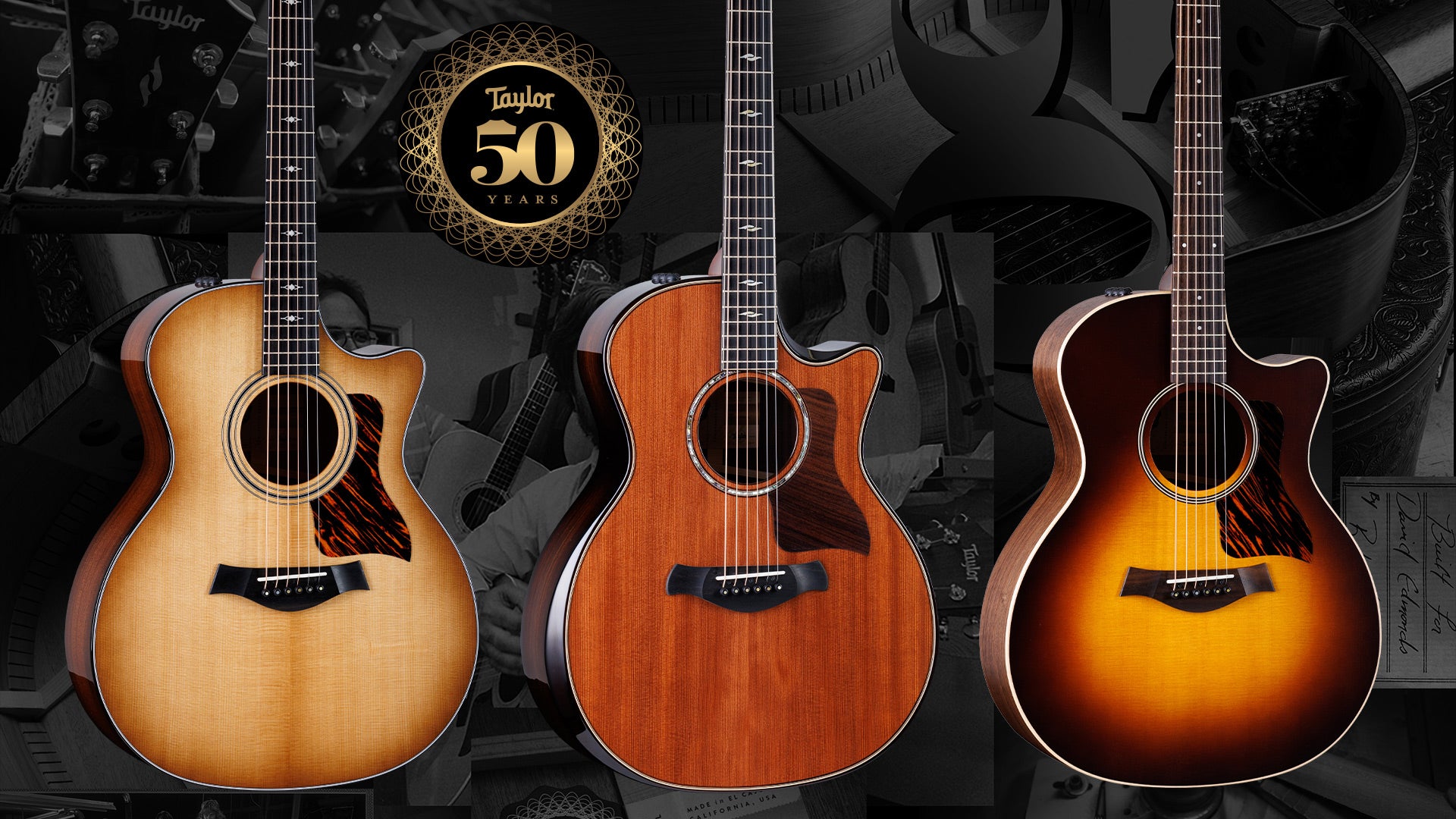 Taylor 50th Anniversary Collection – Carlton Music Center