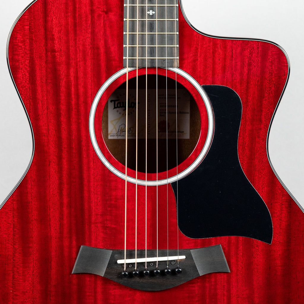 Taylor 224ce Plus Special Edition, Trans Red