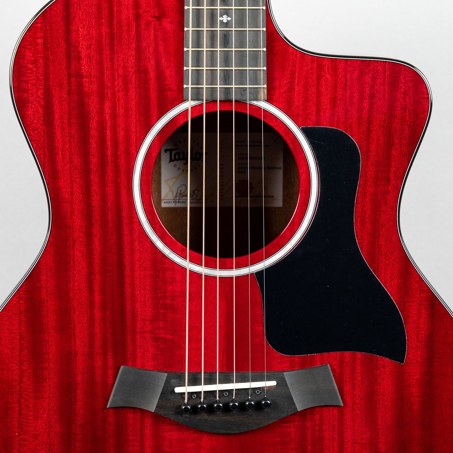 Taylor 224ce Plus Special Edition, Trans Red