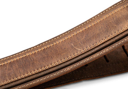 Taylor 600 Series Wings Distressed Leather 2.5" Guitar Strap