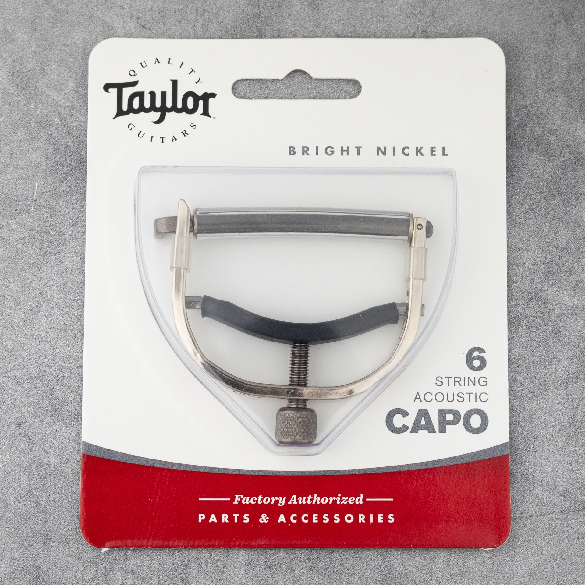 Taylor 6-String Capo in Bright Nickel