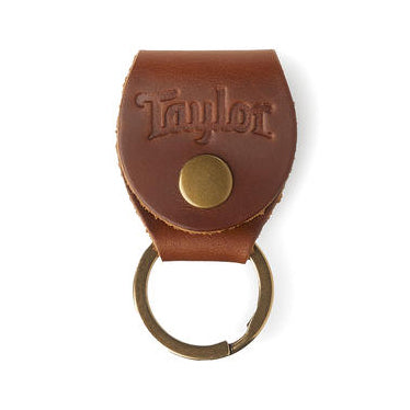 Taylor Key Ring w/ Pick Holder in Medium Brown