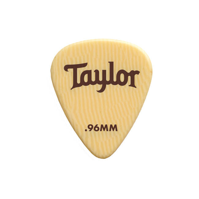 Taylor Premium DarkTone Ivoroid 351 Picks, 0.96mm, 6-Pack