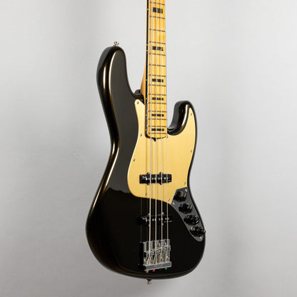 Used 2021 Fender American Ultra Jazz Bass in Texas Tea, with Gig Bag