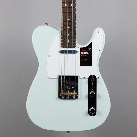 Fender American Performer Telecaster, Satin Sonic Blue (#0662)