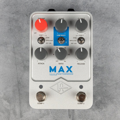 Universal Audio MAX Preamp & Dual Compressor Pedal