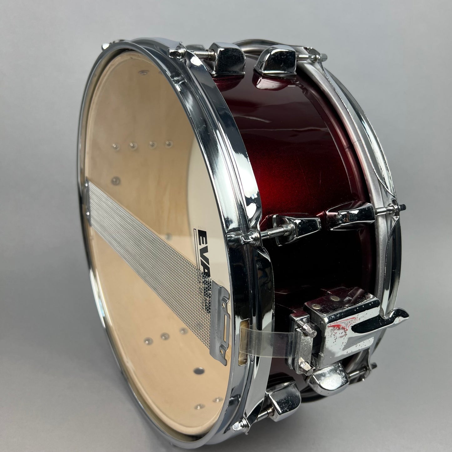 Used 14" Crush Alpha Snare Drum, Red