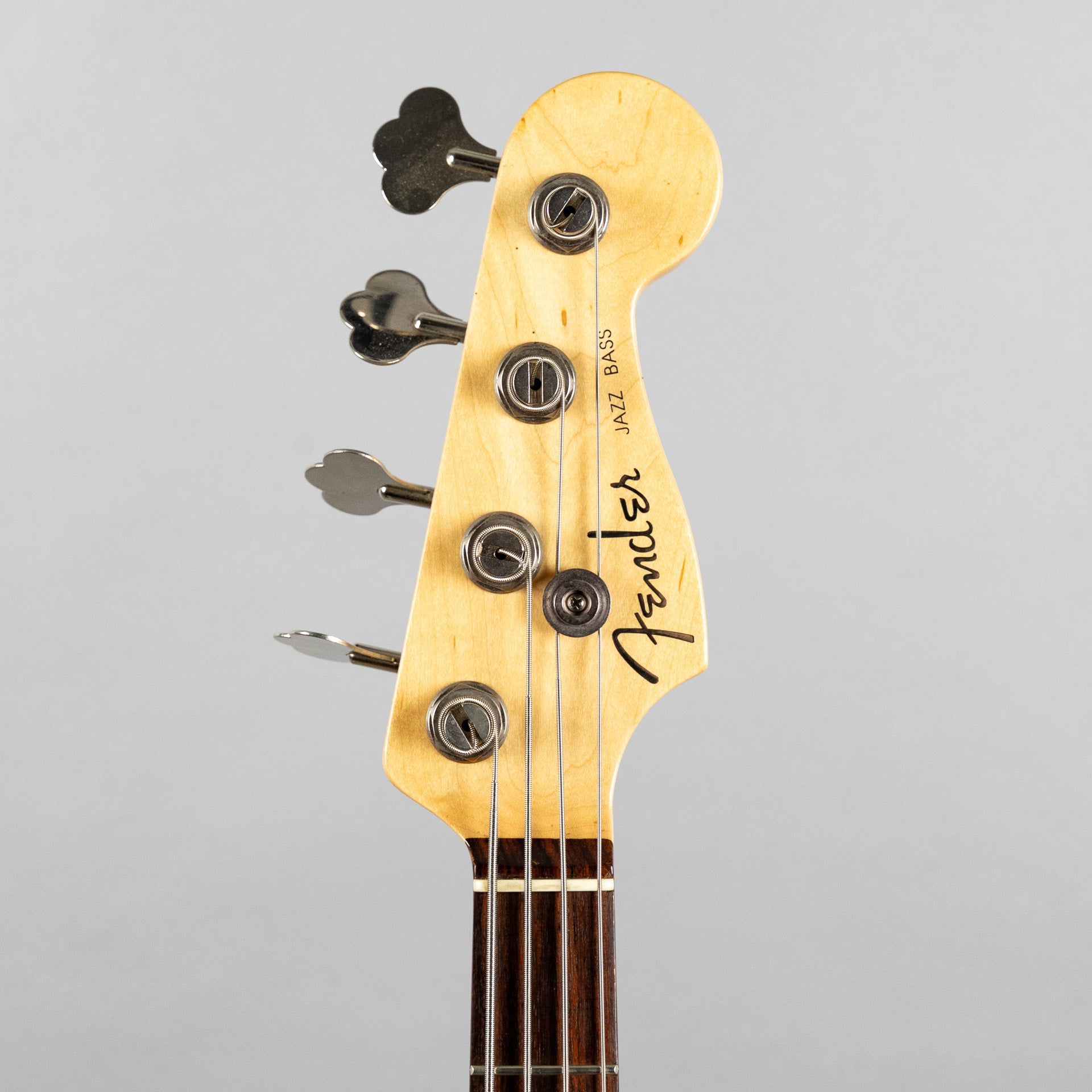 Used 2008 Fender American Deluxe Jazz Bass, 3-Tone Sunburst, w/Hardshell Case