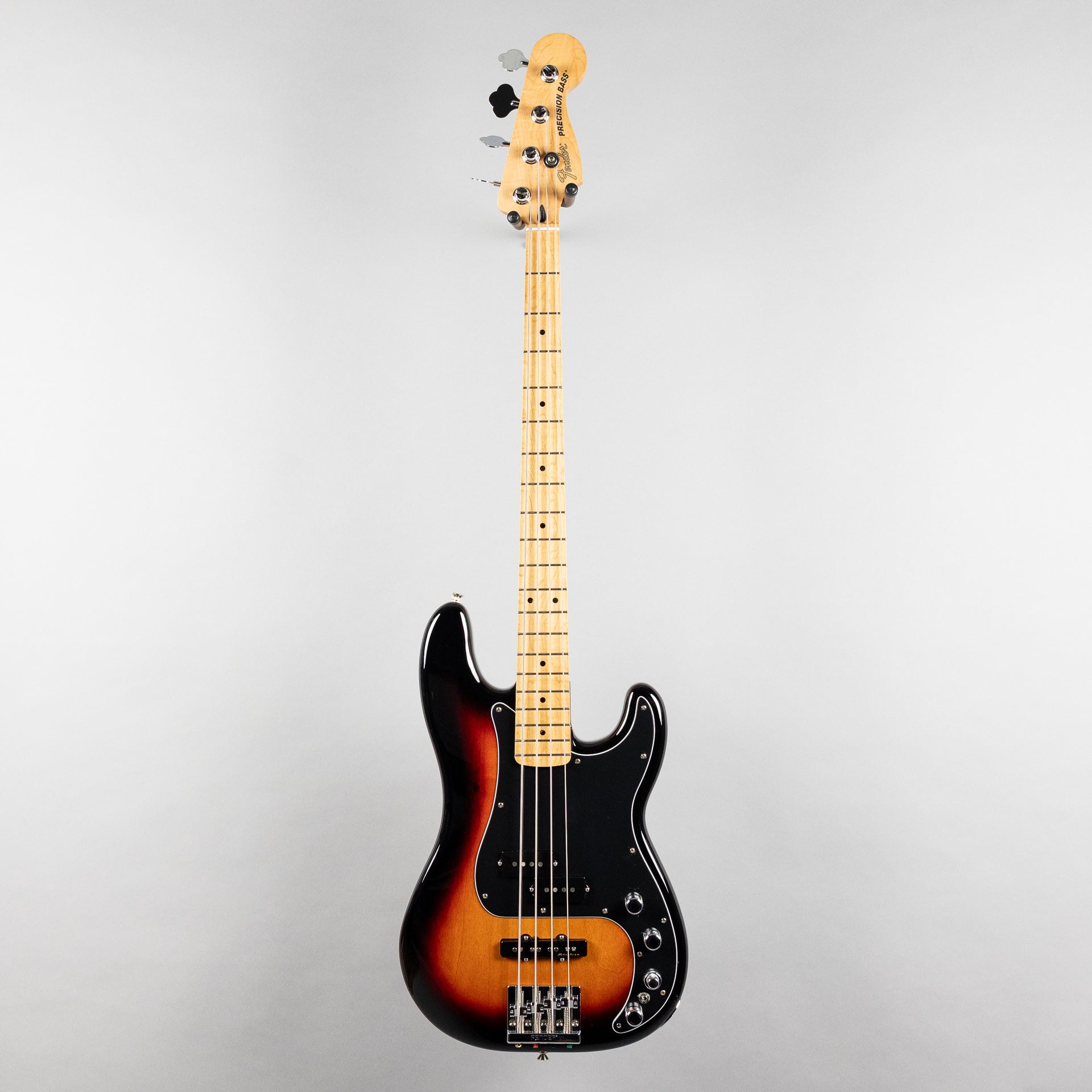 Used 2019 Fender Deluxe Active Precision Bass Special, 3-Tone Sunburst W/Gigbag