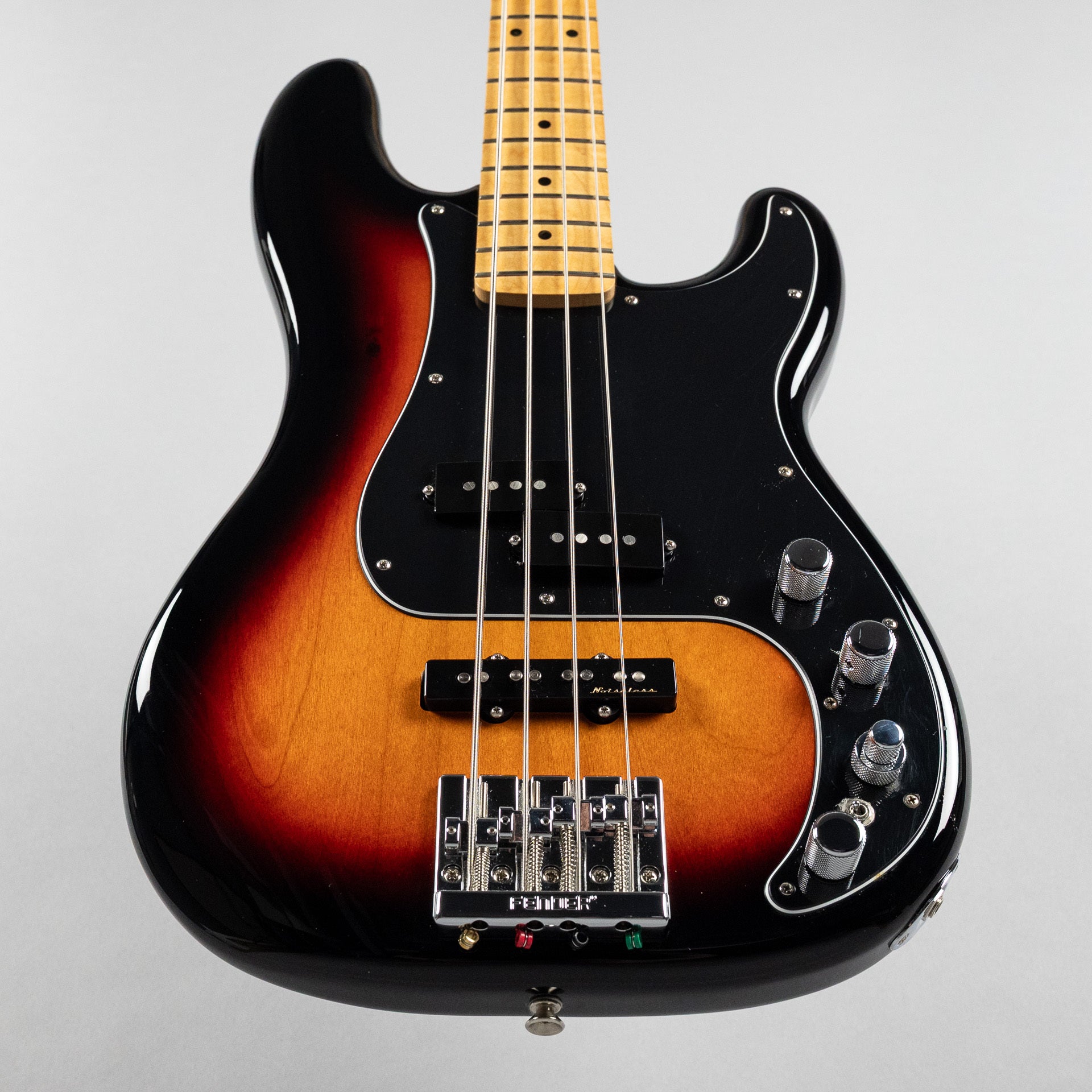 Used 2019 Fender Deluxe Active Precision Bass Special, 3-Tone Sunburst W/Gigbag