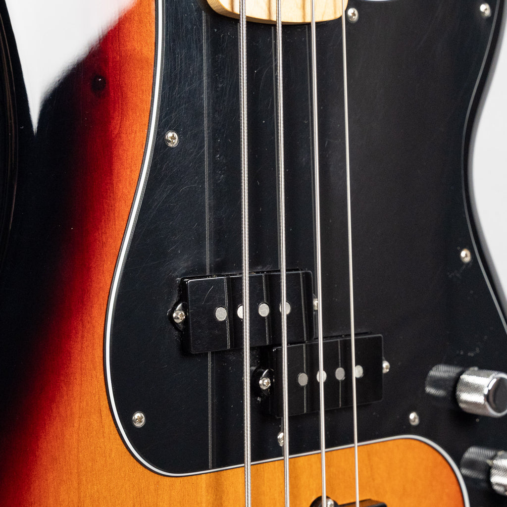 Used 2019 Fender Deluxe Active Precision Bass Special, 3-Tone Sunburst W/Gigbag
