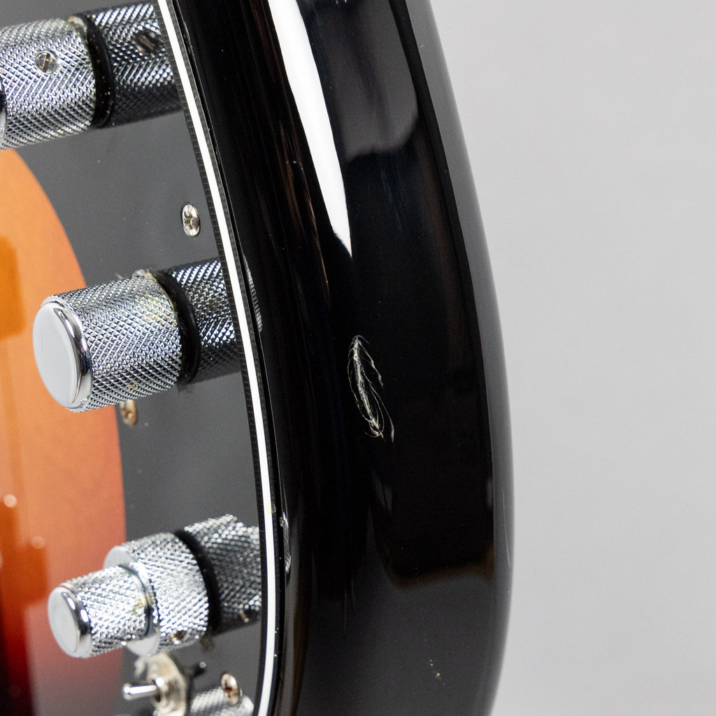 Used 2019 Fender Deluxe Active Precision Bass Special, 3-Tone Sunburst W/Gigbag