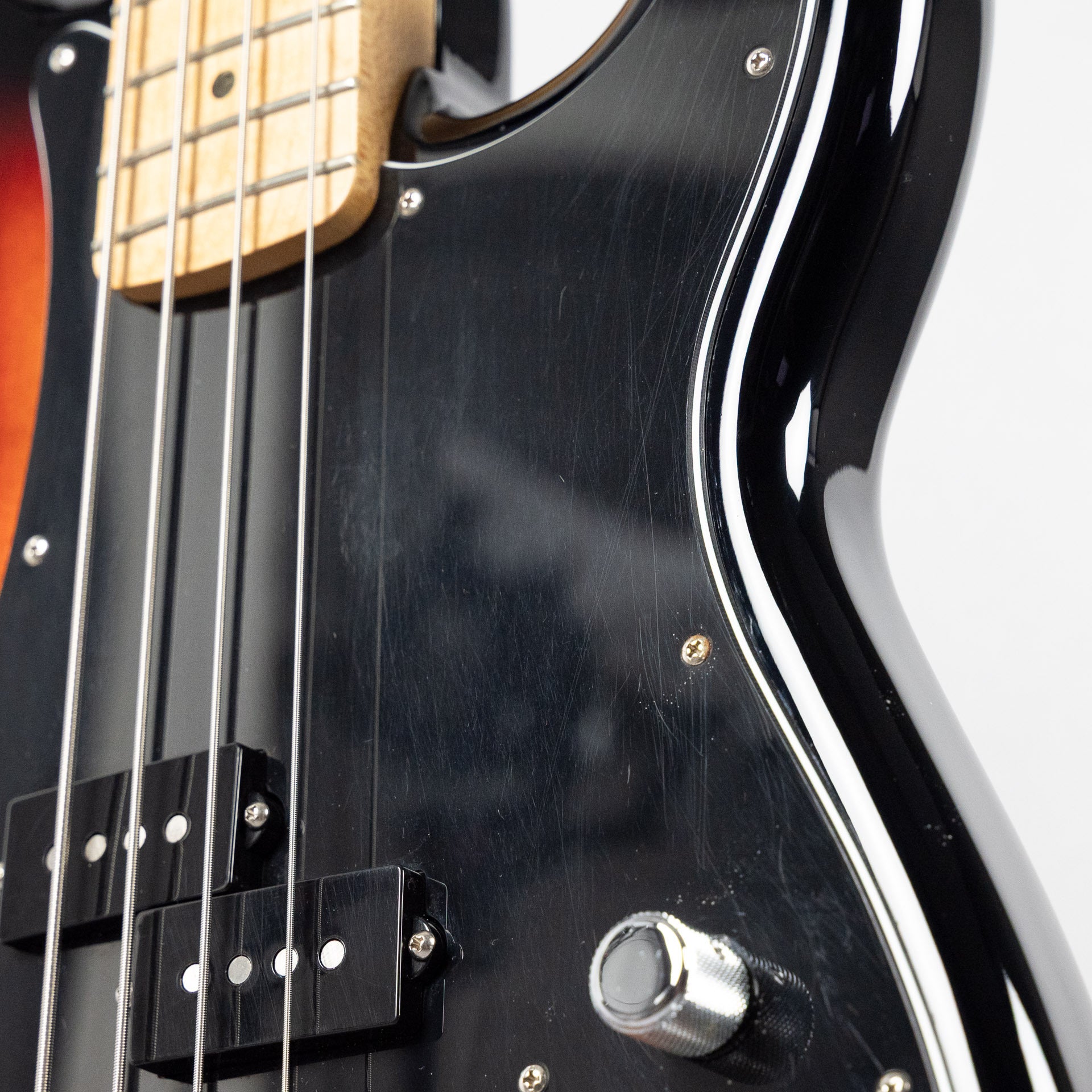 Used 2019 Fender Deluxe Active Precision Bass Special, 3-Tone Sunburst W/Gigbag