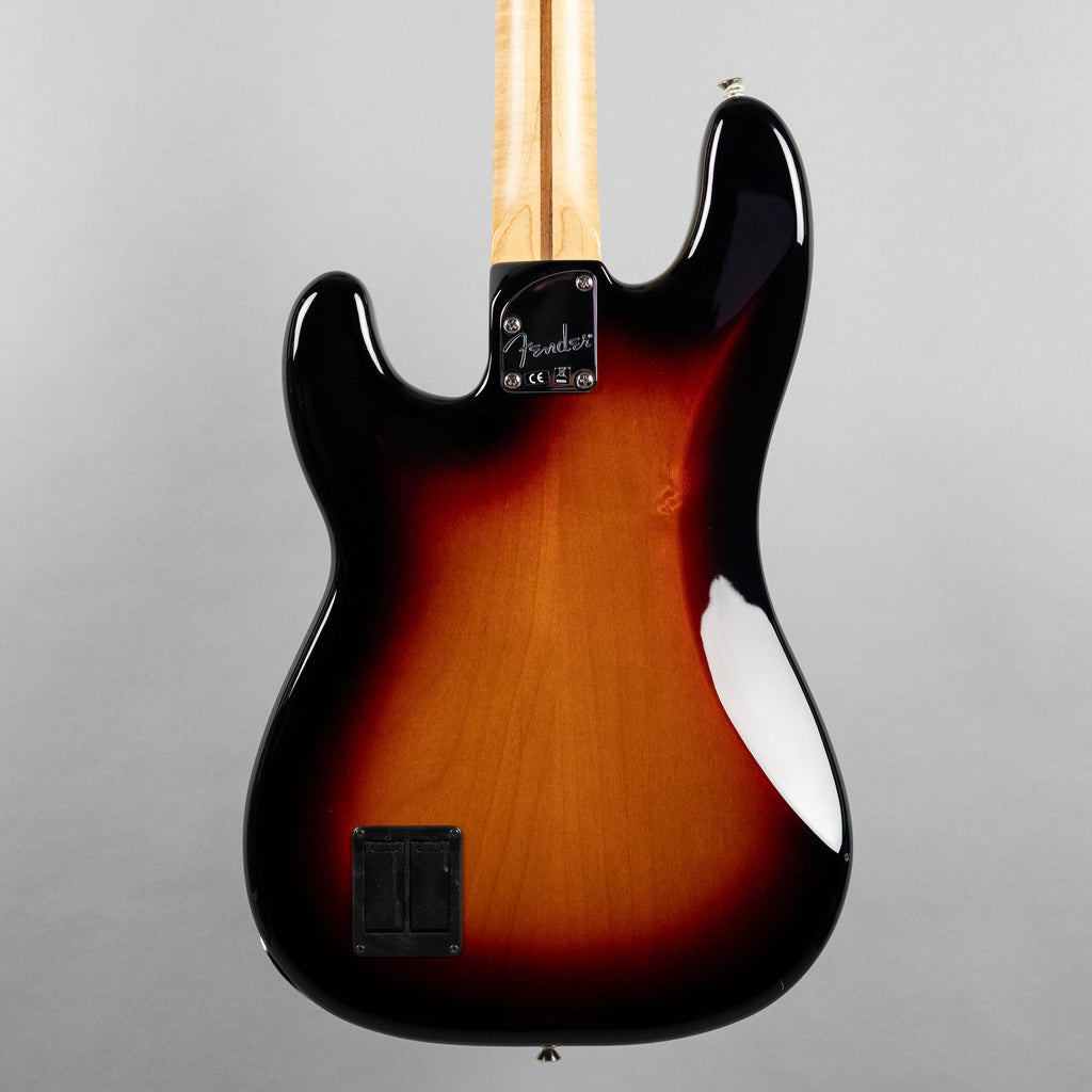 Used 2019 Fender Deluxe Active Precision Bass Special, 3-Tone Sunburst W/Gigbag