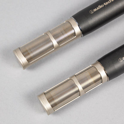 Used Audio Technica AT5045 (Stereo Pair) Condenser Microphones w/Case, Shock Mounts, & Wind Screens