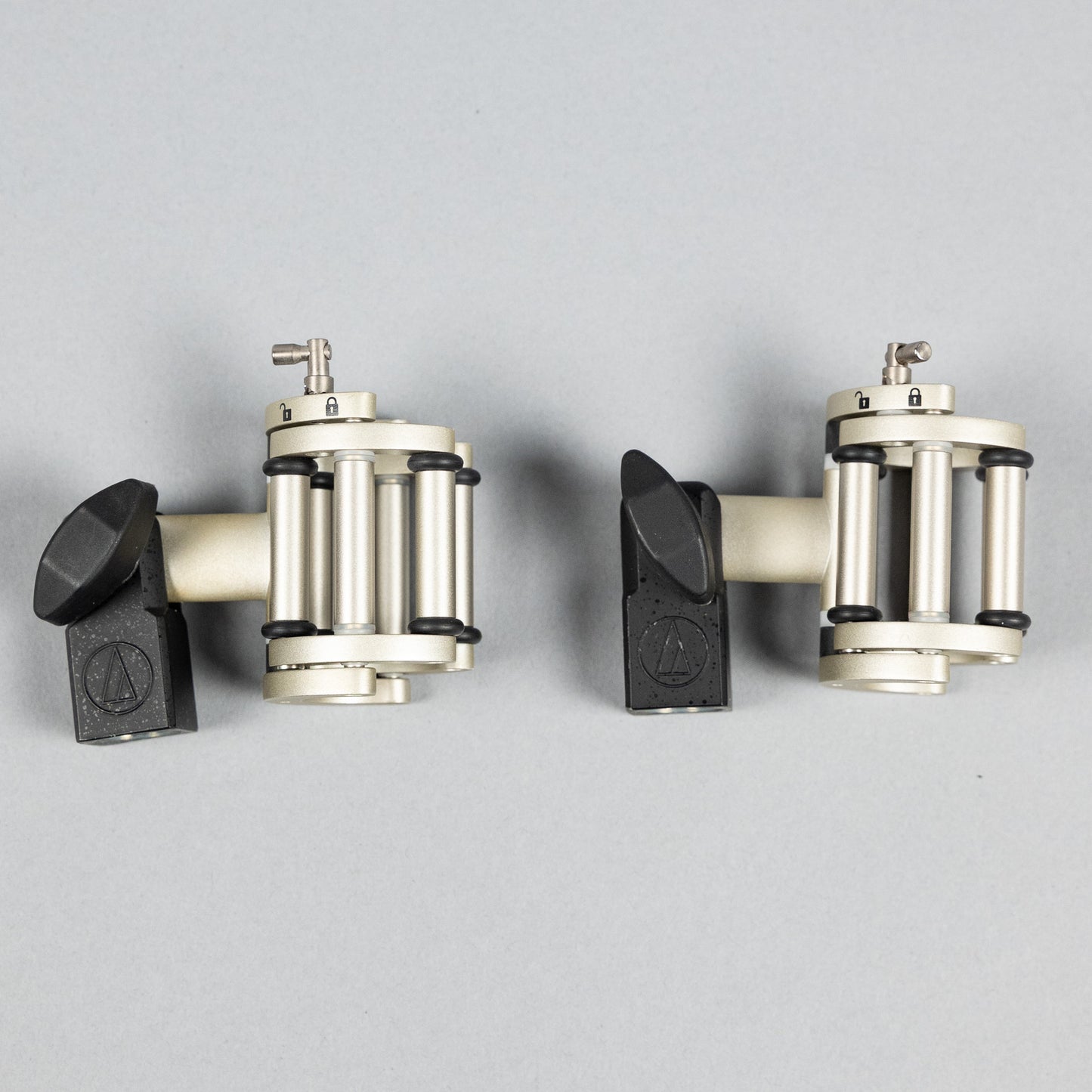 Used Audio Technica AT5045 (Stereo Pair) Condenser Microphones w/Case, Shock Mounts, & Wind Screens