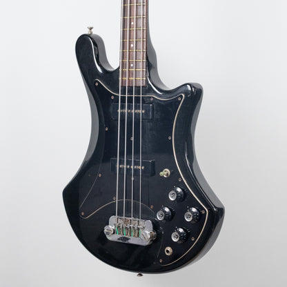 Used Guild B-302 4-String Bass, Black