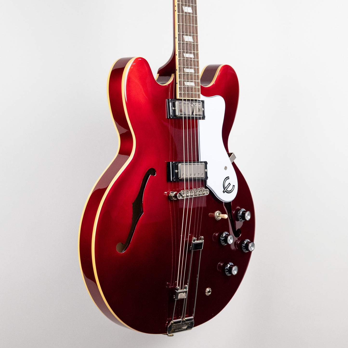 Used Epiphone Riviera Semi-Hollow Body Guitar w/Case