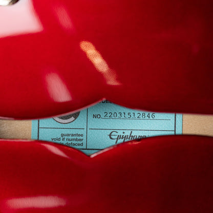 Used Epiphone Riviera Semi-Hollow Body Guitar w/Case