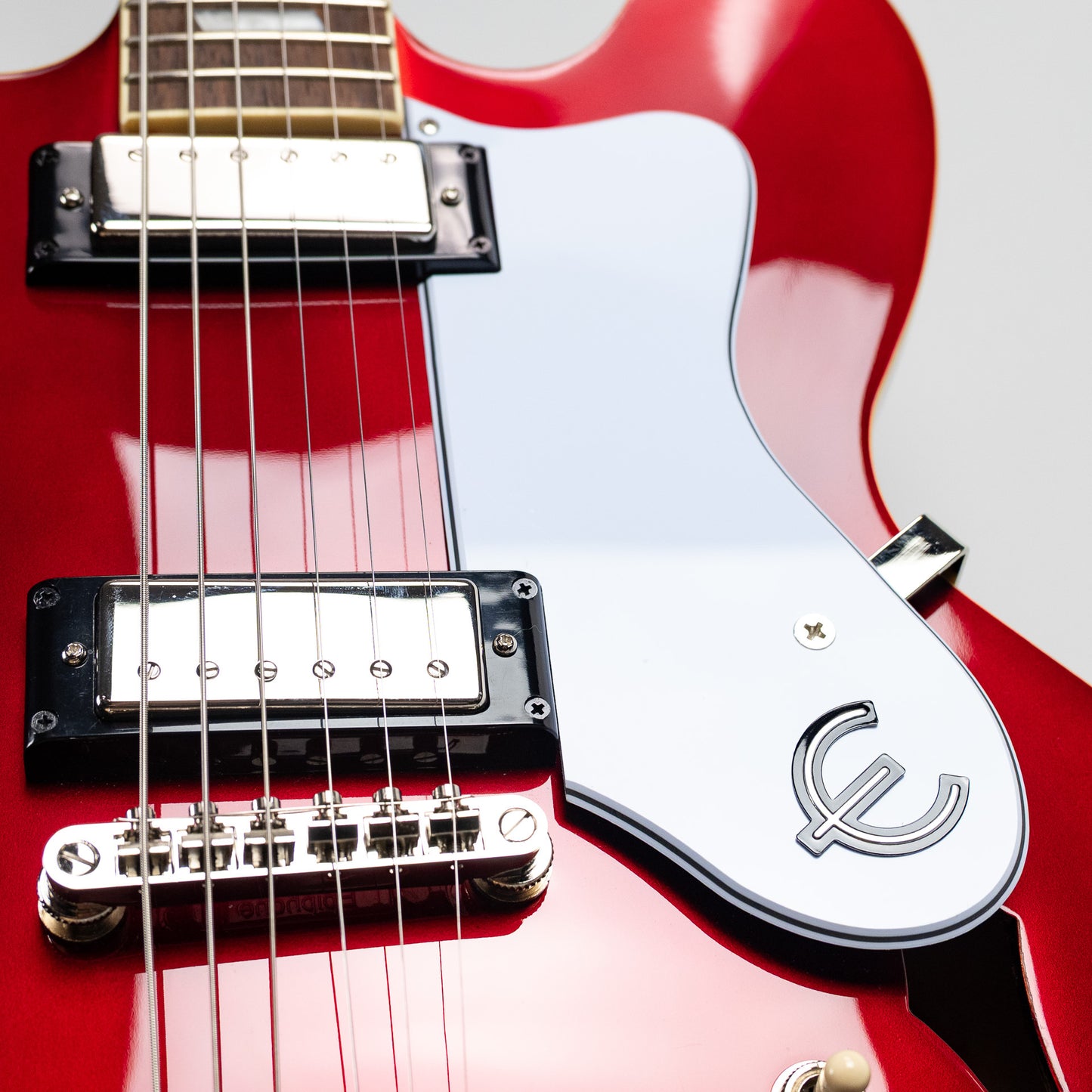 Used Epiphone Riviera Semi-Hollow Body Guitar w/Case