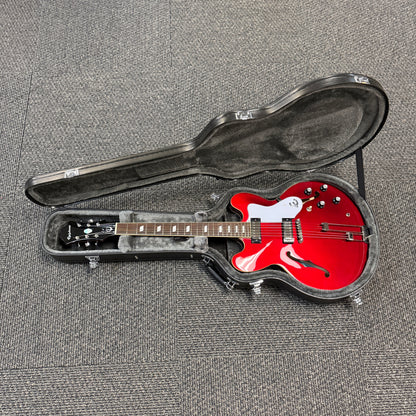 Used Epiphone Riviera Semi-Hollow Body Guitar w/Case
