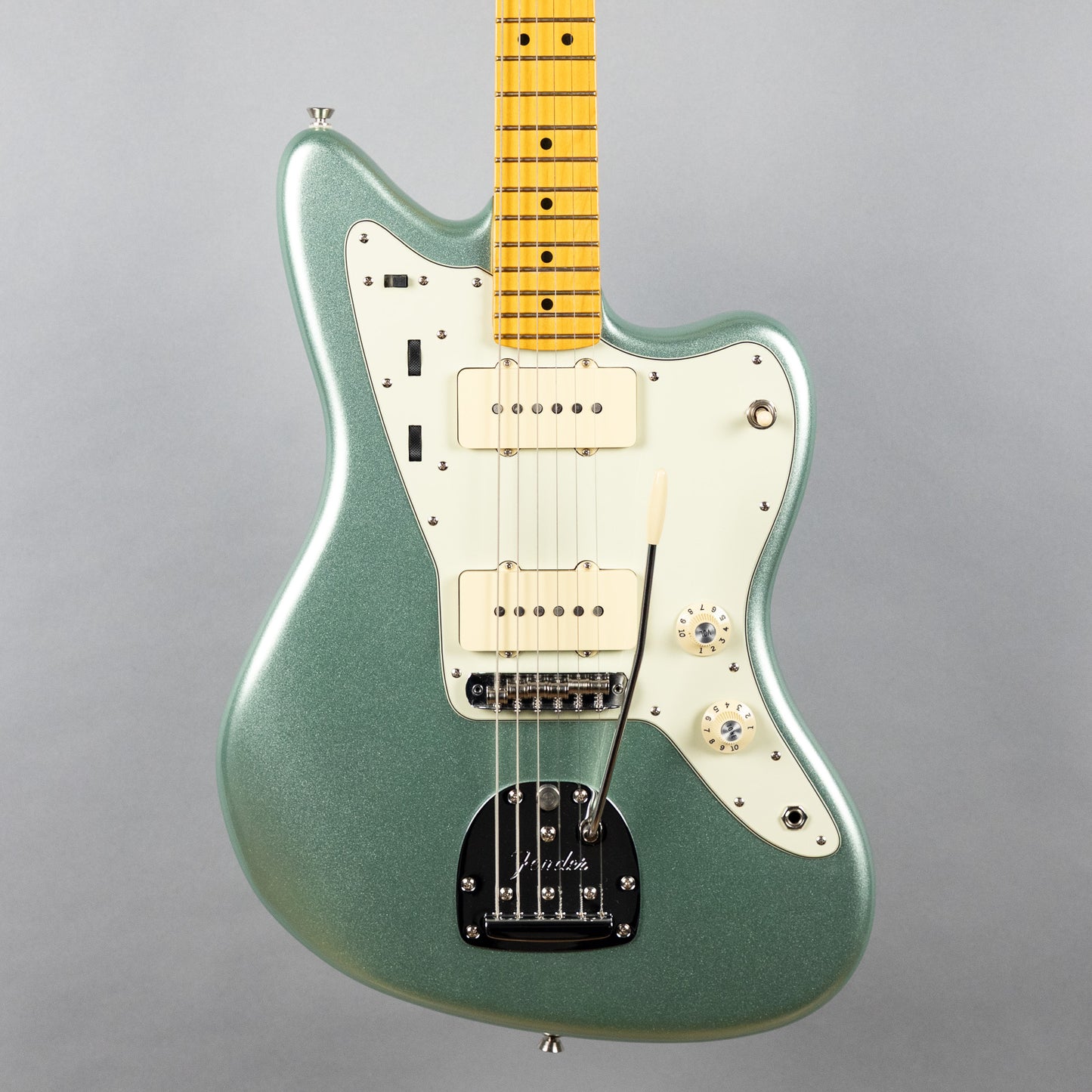 Used Fender American Professional II Jazzmaster, Mystic Green w/Case