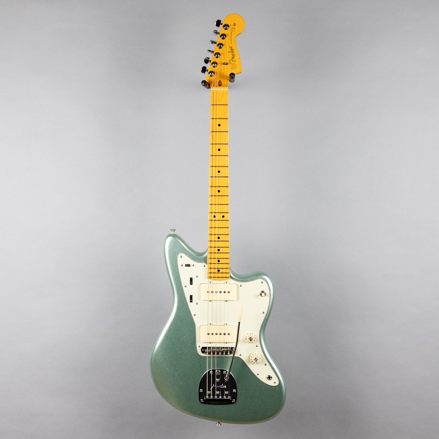 Used Fender American Professional II Jazzmaster, Mystic Green w/Case
