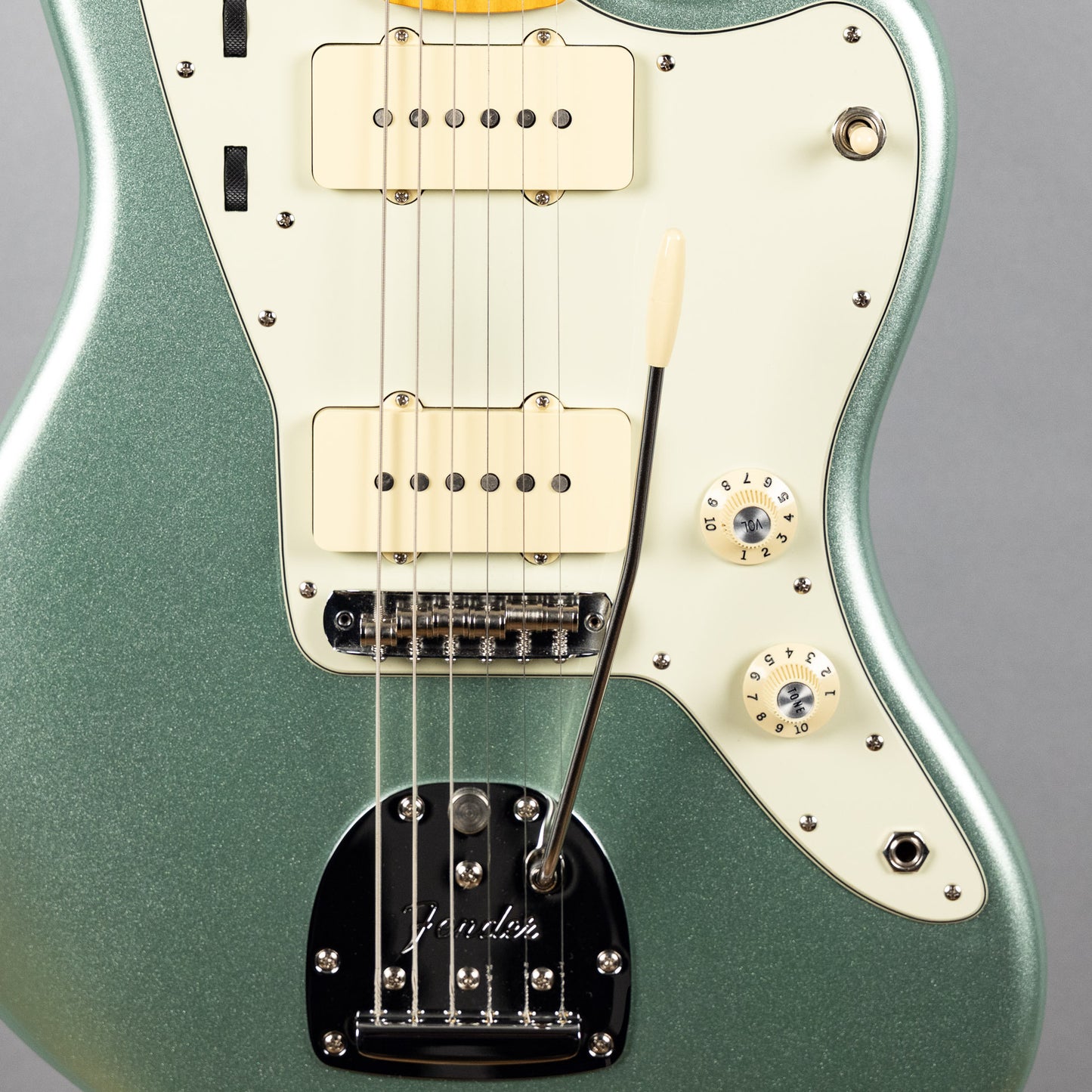 Used Fender American Professional II Jazzmaster, Mystic Green w/Case