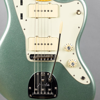 Used Fender American Professional II Jazzmaster, Mystic Green w/Case