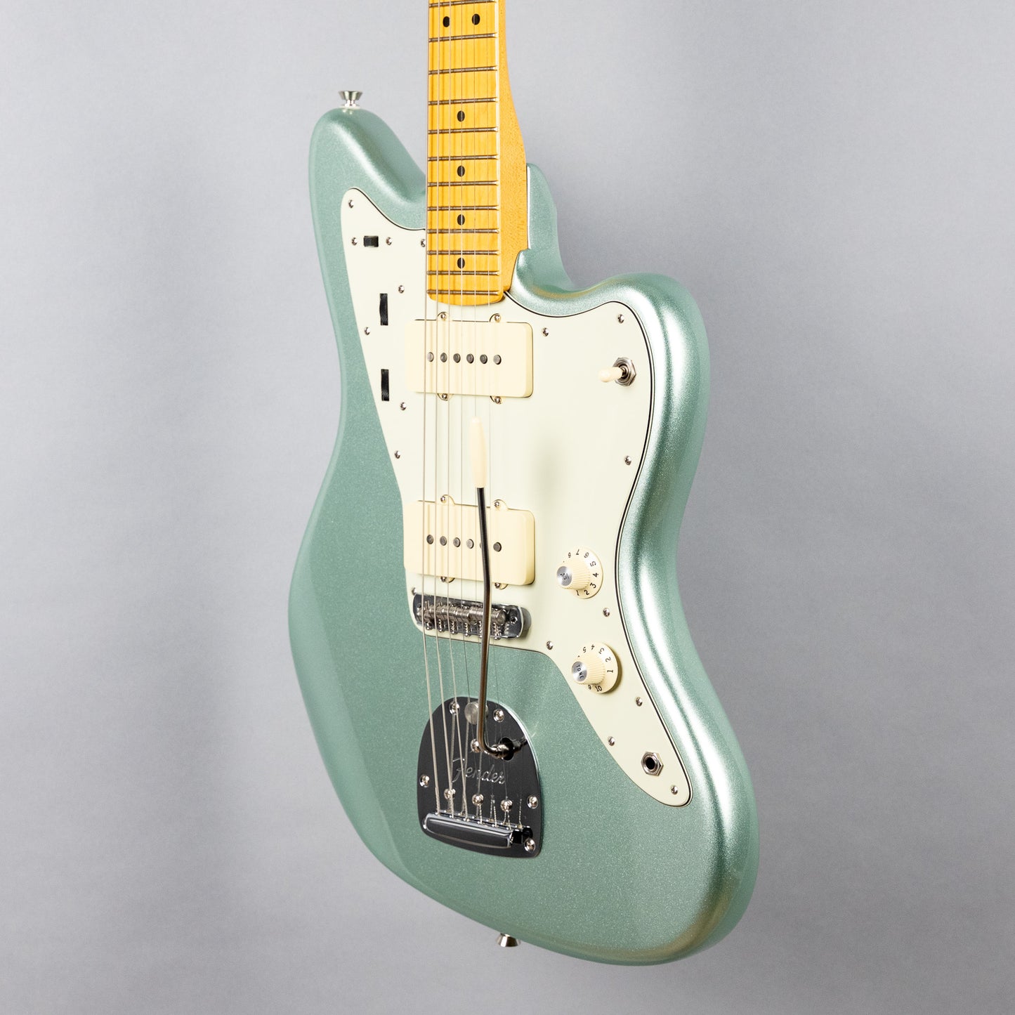 Used Fender American Professional II Jazzmaster, Mystic Green w/Case