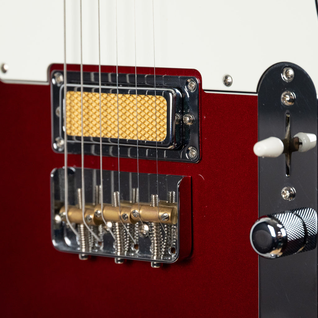Used Fender Gold Foil Telecaster, Ebony Fingerboard, Candy Apple Burst