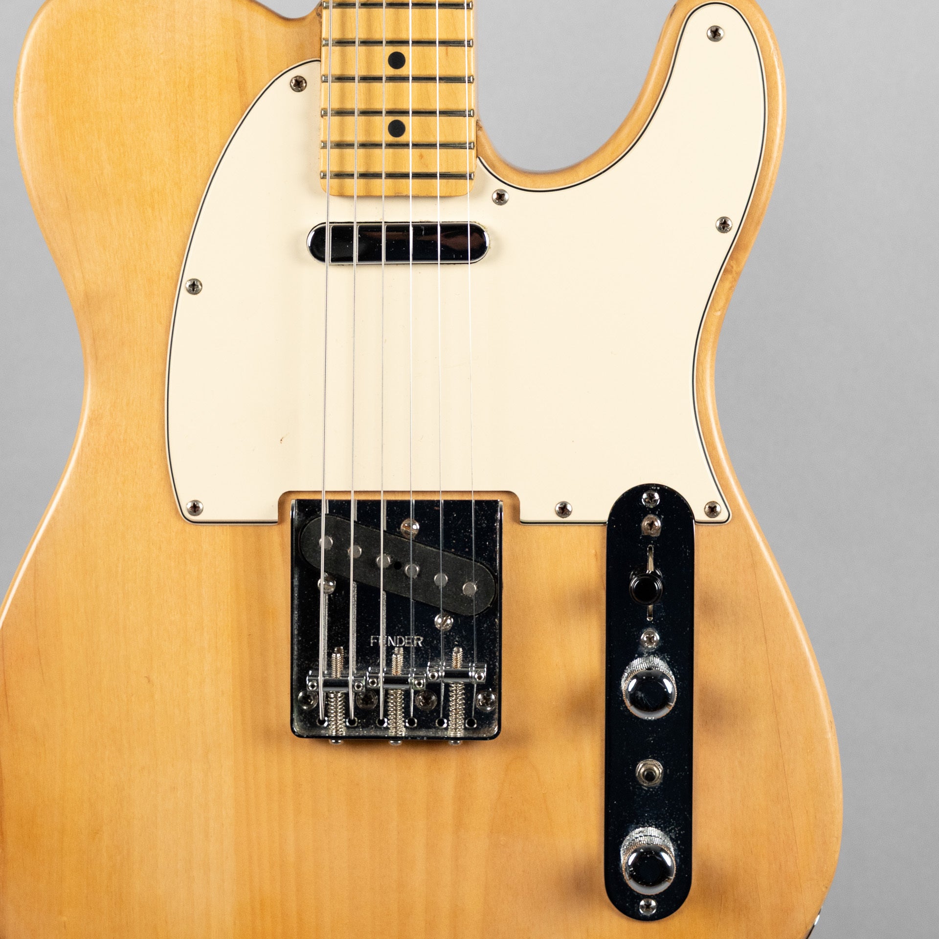 Used Fender Highway 1 Telecaster w/Case, Natural (Refinished/Modded)
